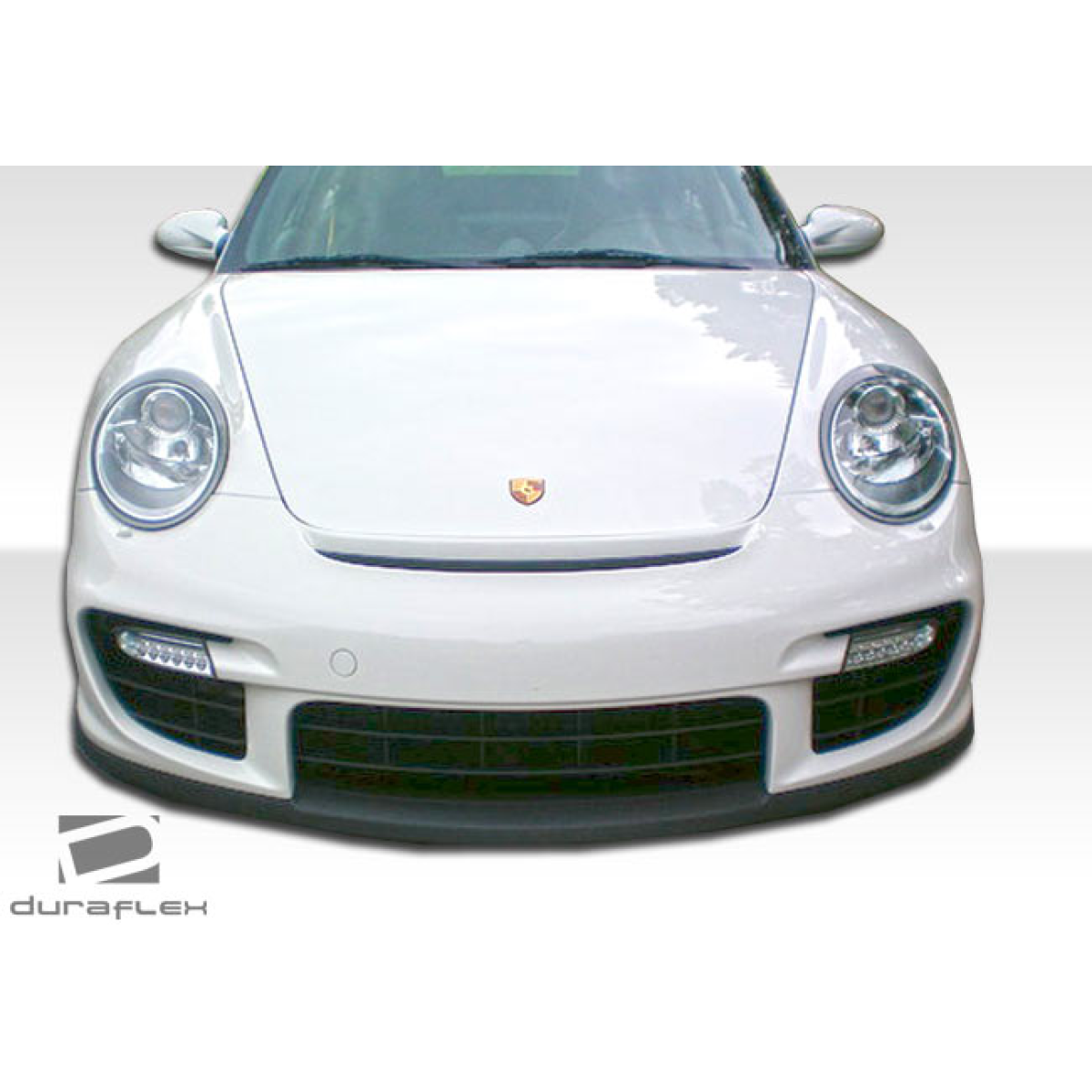 Modify your Porsche 911 2005 with our Exterior/Front Bumpers or Lips - Front view of front bumper at eye level angle