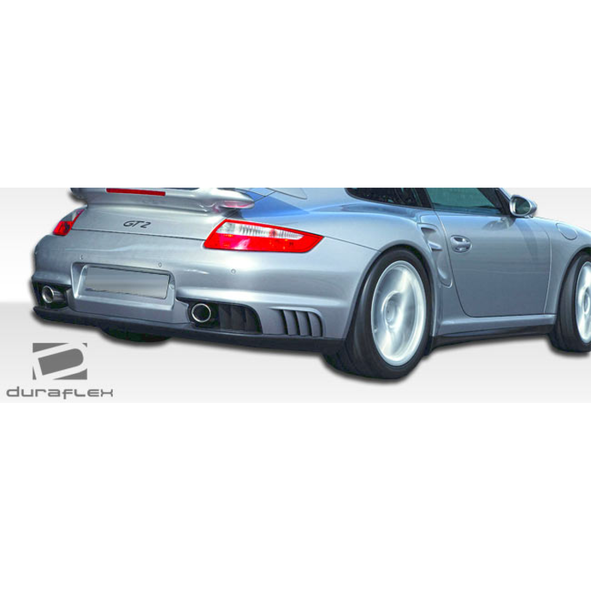 Modify your Porsche 911 2005 with our Exterior/Side Skirts - Viewed from a slight rear angle