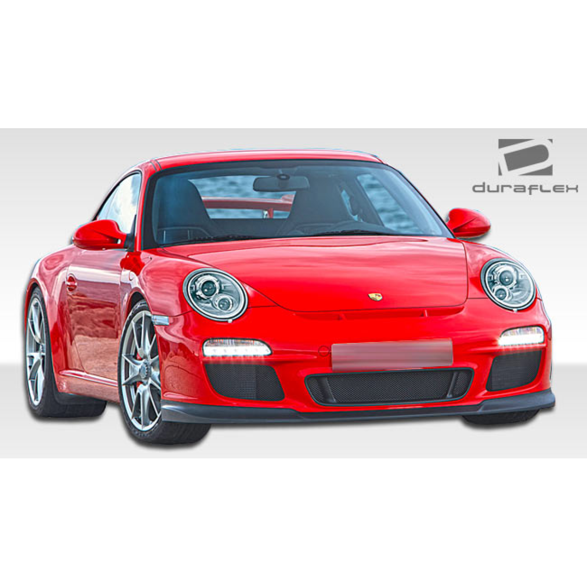 Modify your Porsche 911 2005 with our Exterior/Front Bumpers or Lips - Front view at a slight angle