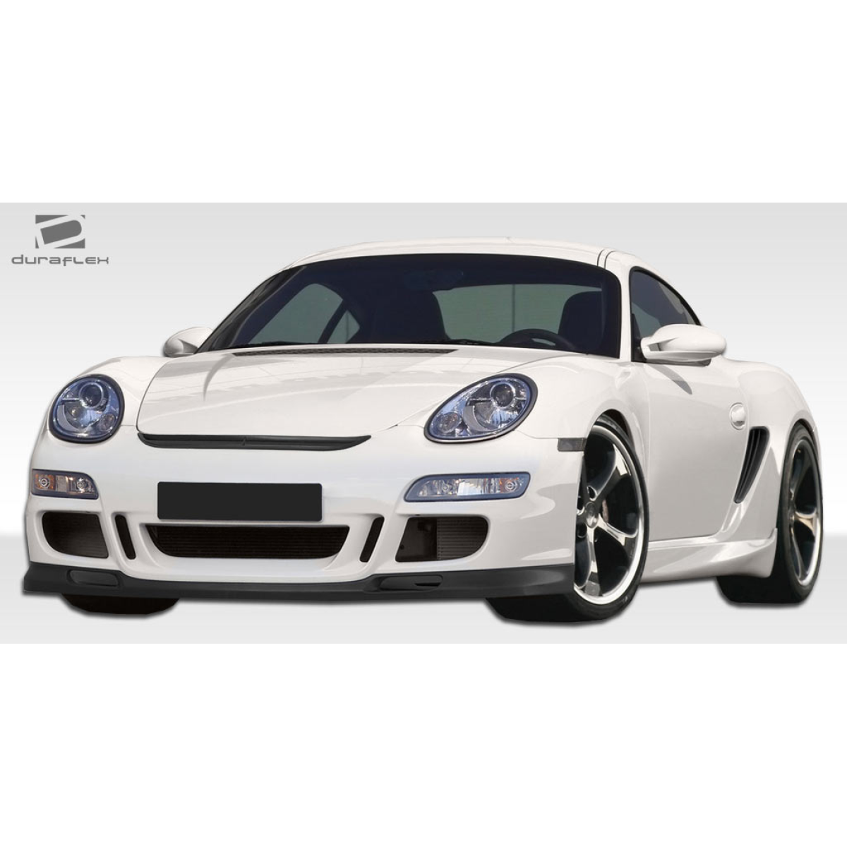 Modify your Porsche Boxster 2006 with our Exterior/Front Bumpers or Lips - Front view at a slight angle from the right