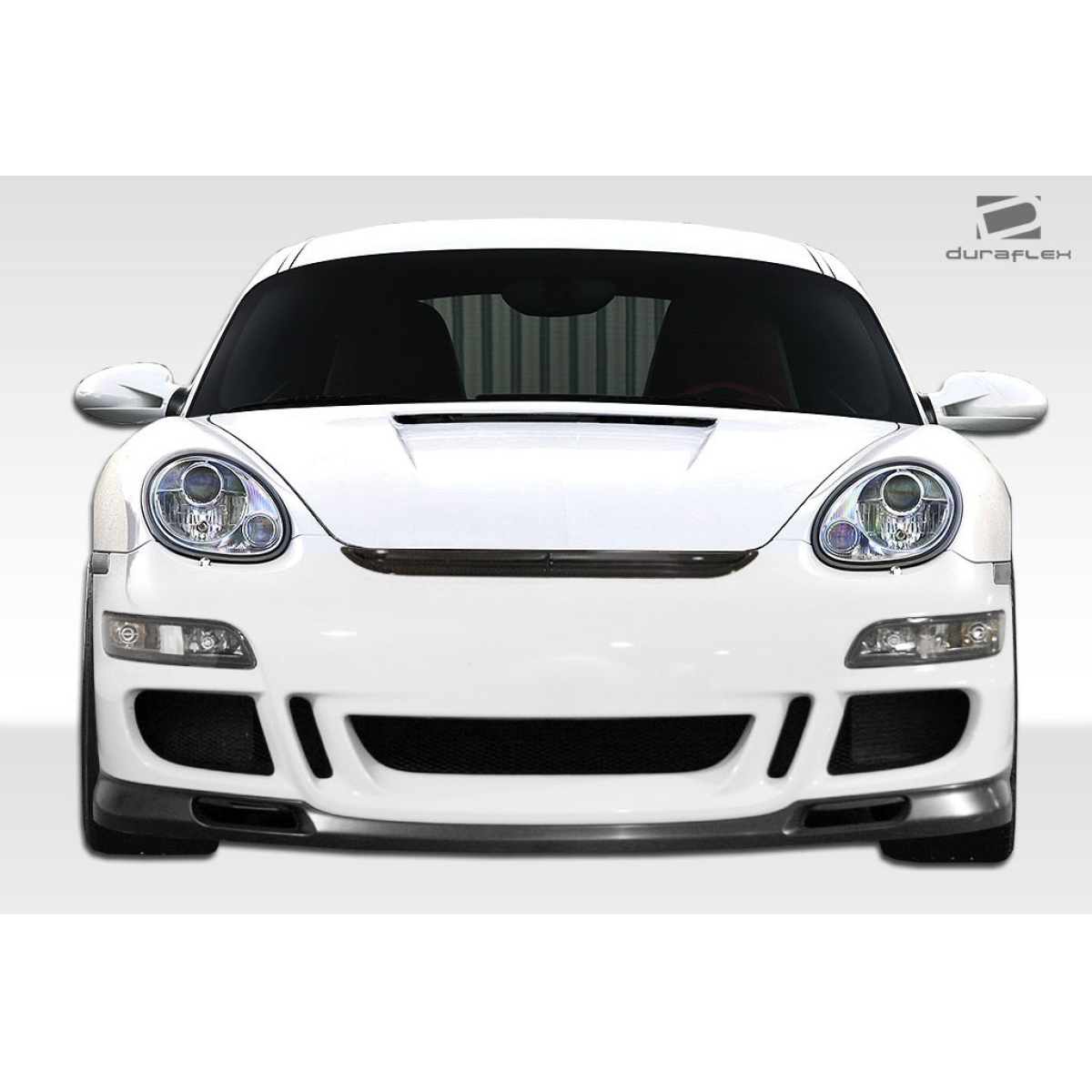 Modify your Porsche Boxster 2006 with our Exterior/Front Bumpers or Lips - Front view of the car facing directly at it