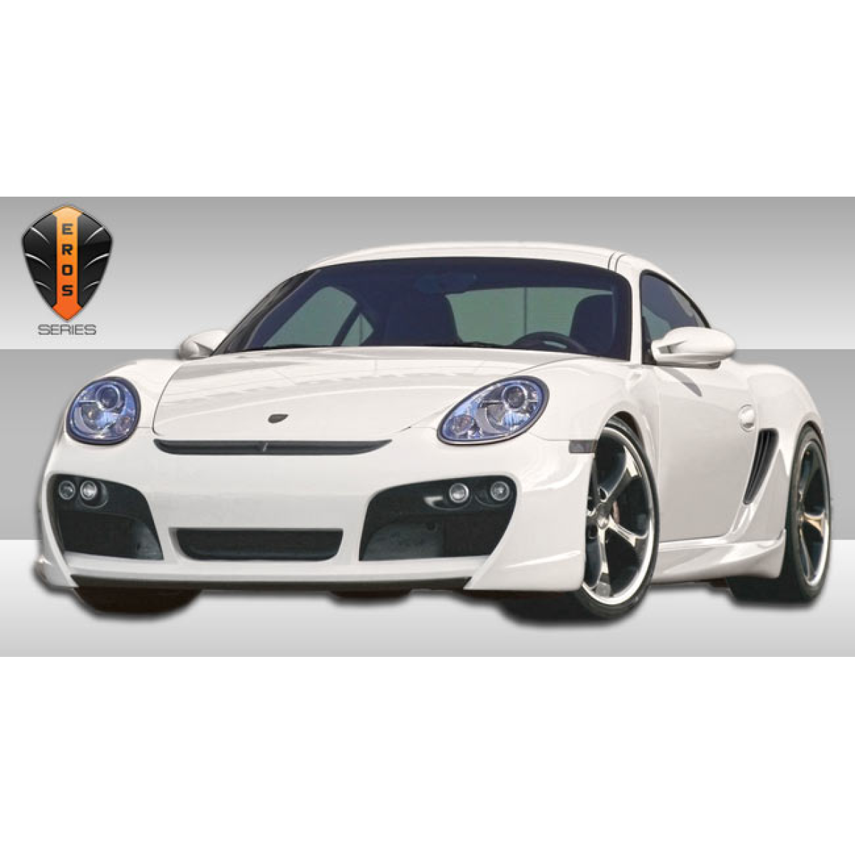 Modify your Porsche Boxster 2006 with our Exterior/Side Skirts - Front three quarter angle view of the vehicle