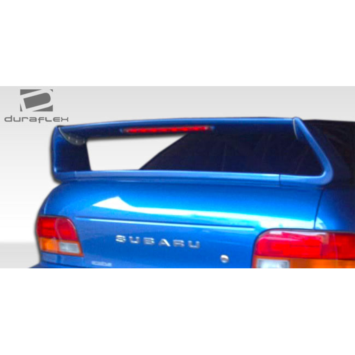 Modify your Subaru Impreza 1993 with our Exterior/Wings - Viewed from the rear at a slight angle