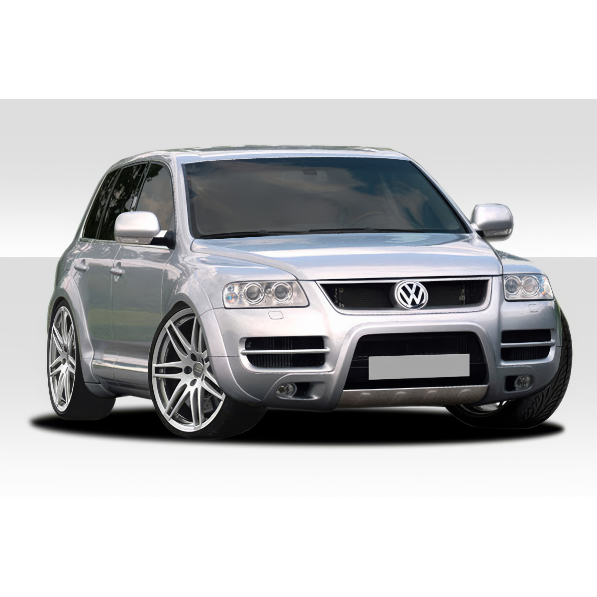 Modify your Volkswagen Touareg 2004 with our Exterior/Fenders - Viewed at a three quarter front angle