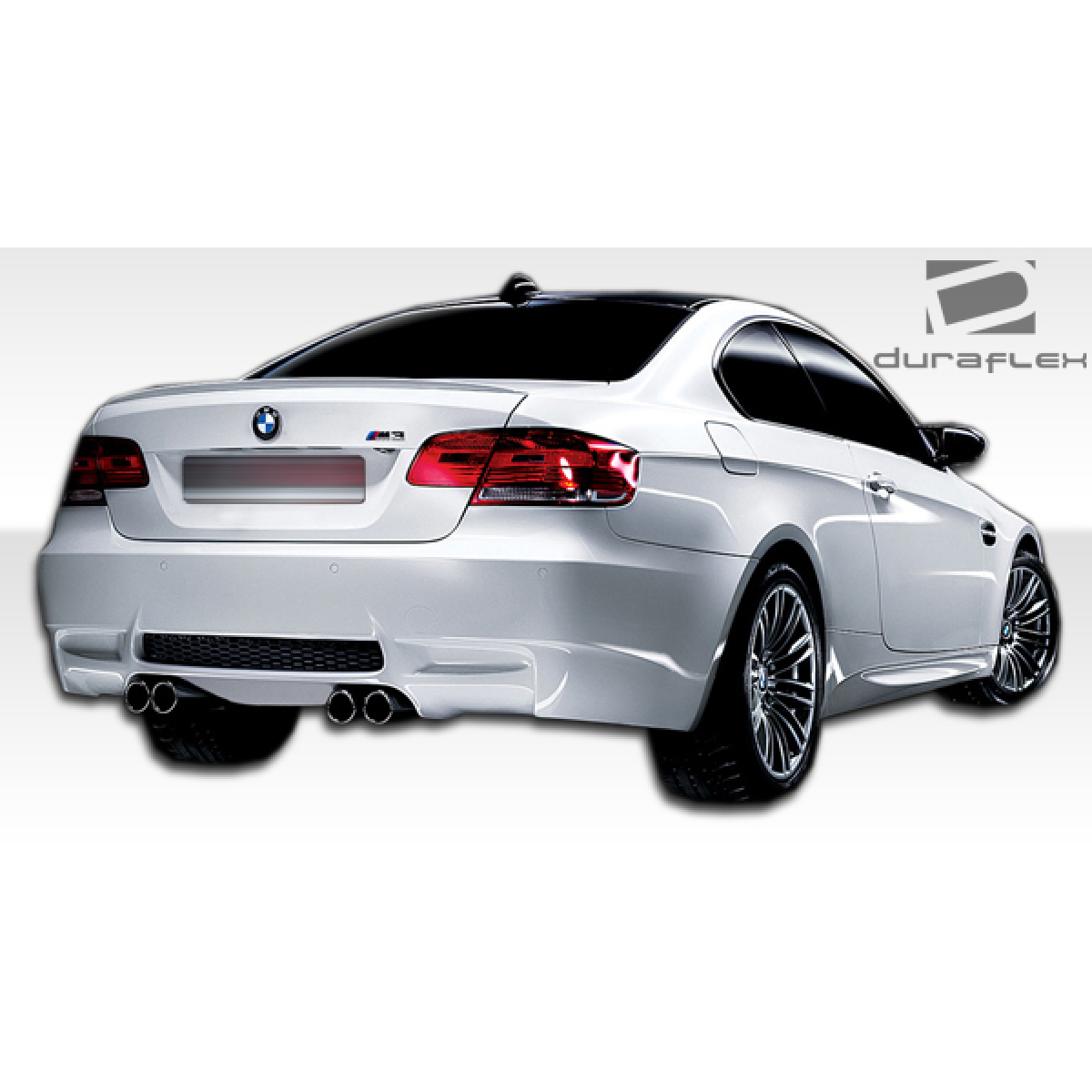 Modify your BMW 3-Series 2011 with our Exterior/Complete Body Kits - The image shows a rear angle of the vehicle