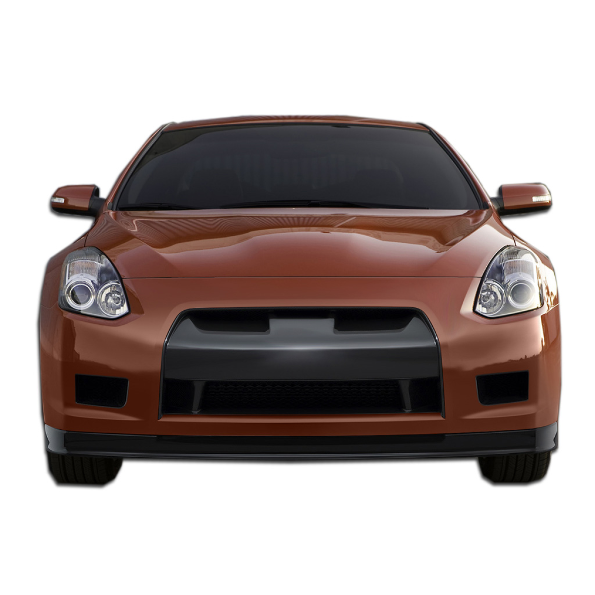 Modify your Nissan Altima 2010 with our Exterior/Complete Body Kits - Frontal view of the vehicle at a straight angle