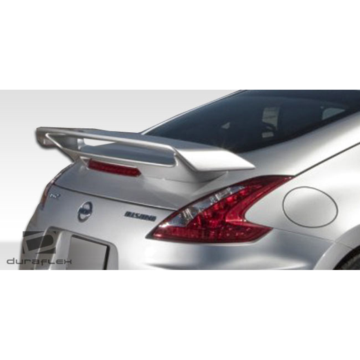 Modify your Nissan 370Z 2009 with our Exterior/Wings - Viewed from slightly above and behind the vehicle