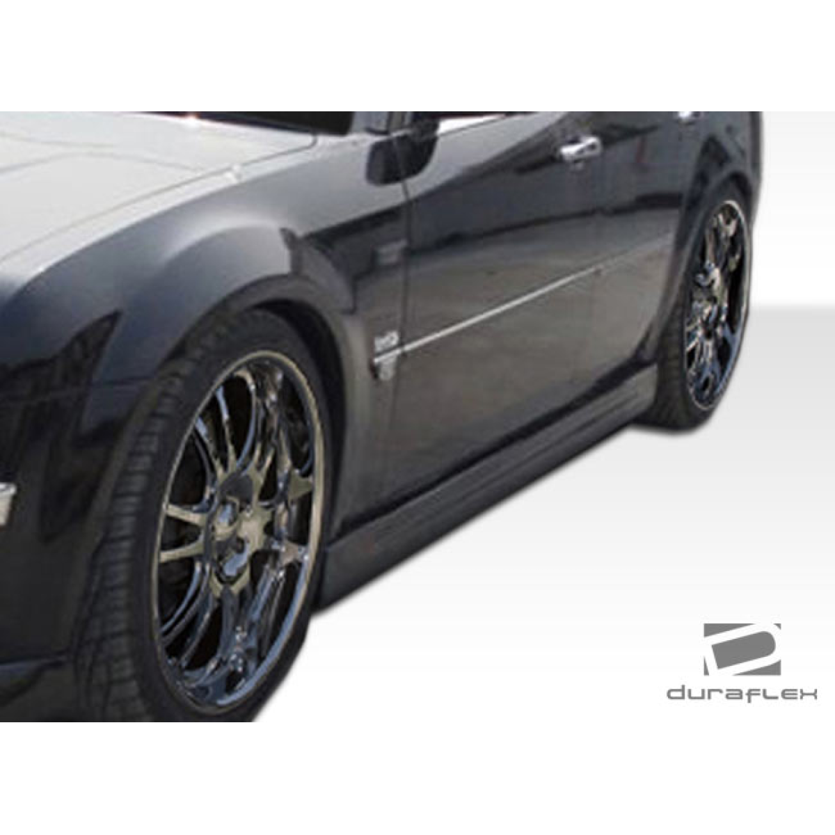 Modify your Chrysler 300 2005 with our Exterior/Side Skirts - Side view angle of the part on the vehicle