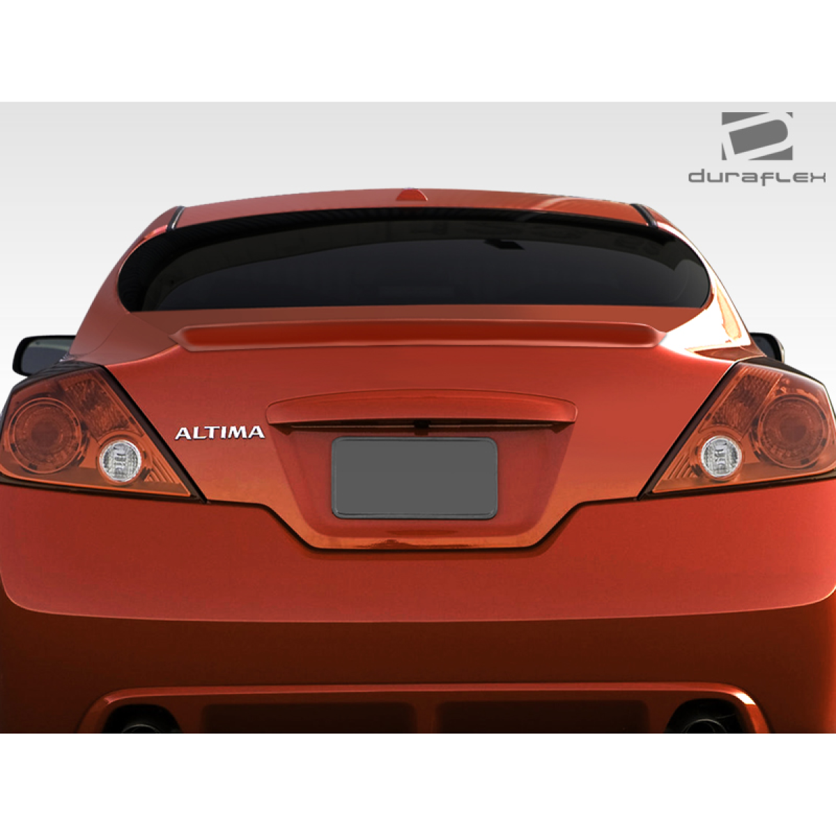 Modify your Nissan Altima 2008 with our Exterior/Wings - Rear view of vehicle at a slight angle