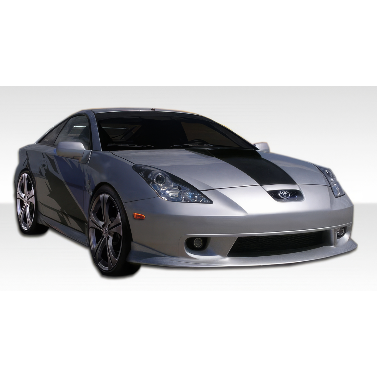 Modify your Toyota Celica 2000 with our Exterior/Front Bumpers - Front angle view of vehicle bumper