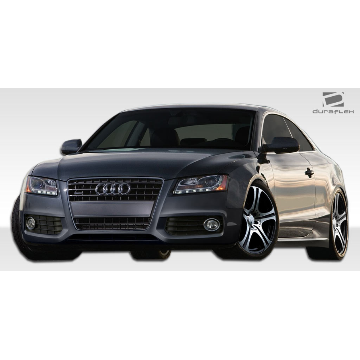 Modify your Audi A5 2008 with our Exterior/Front Bumpers or Lips - Front angle view of Audi A5 S5 B8 bumper part