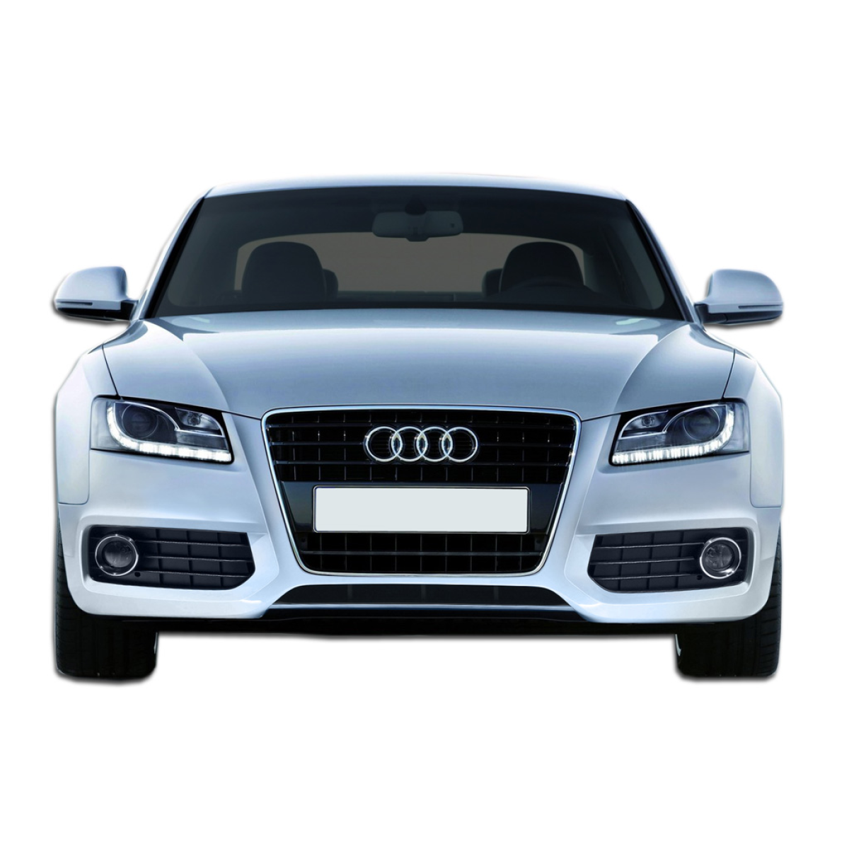 Modify your Audi A5 2008 with our Exterior/Front Bumpers or Lips - Front view of the Audi A5 S5 B8 convertible