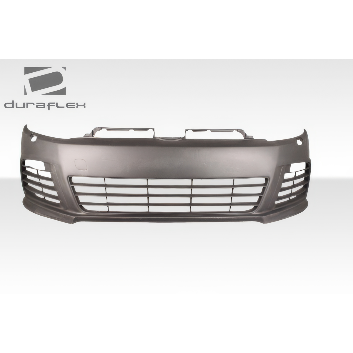 Modify your Volkswagen Golf 2010 with our Exterior/Front Bumpers or Lips - Front view of bumper part shown straight on