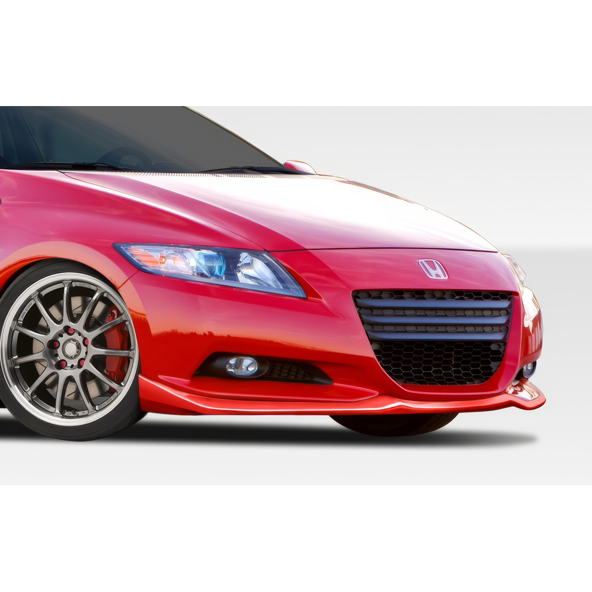 Modify your Honda CR-Z 2011 with our Exterior/Front Lips - Front view angle of Honda CR-Z front bumper
