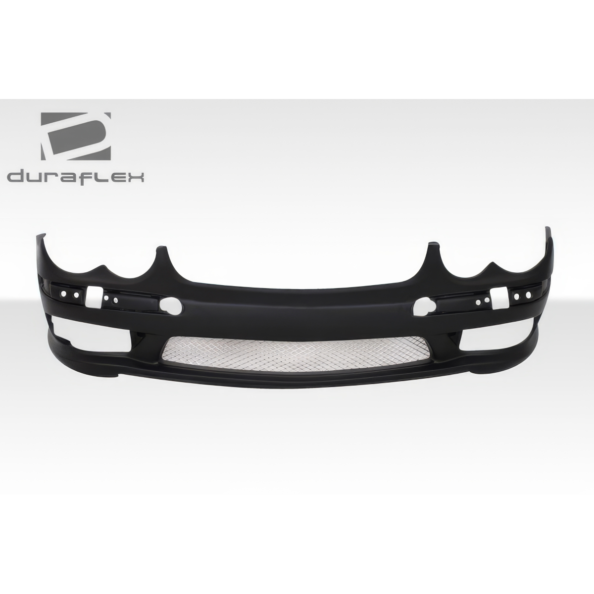 Modify your Mercedes-Benz SL-Class 2003 with our Exterior/Front Bumpers or Lips - Part displayed from a straight on angle