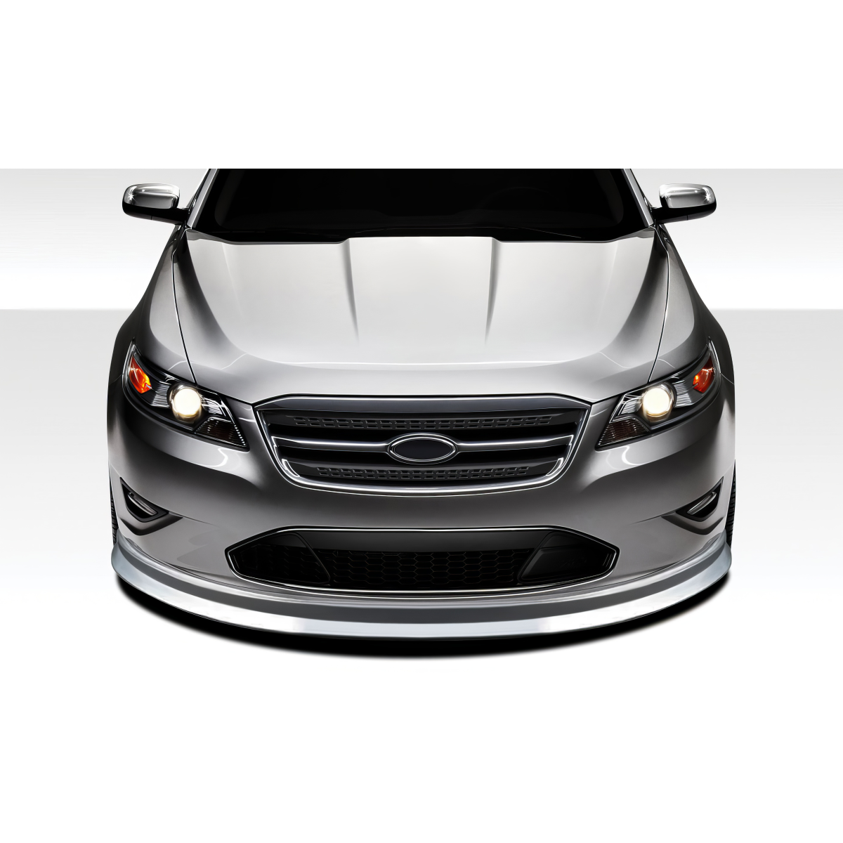 Modify your Ford Taurus 2010 with our Exterior/Front Bumpers or Lips - Front angle view of the vehicle