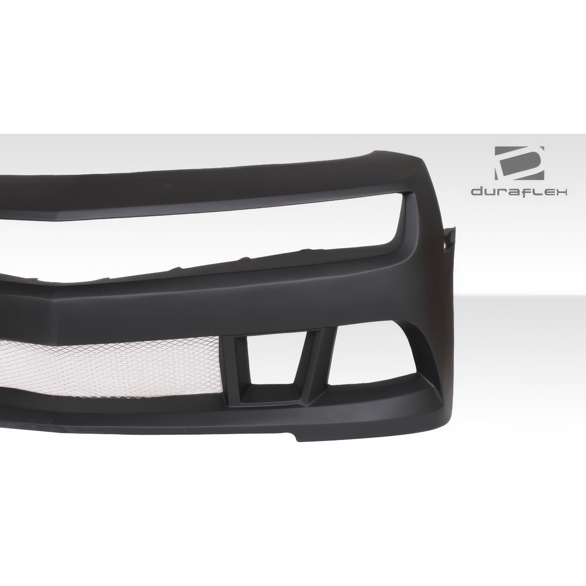 Modify your Chevrolet Camaro 2010 with our Exterior/Front Bumpers or Lips - Front view of bumper angle showing design features