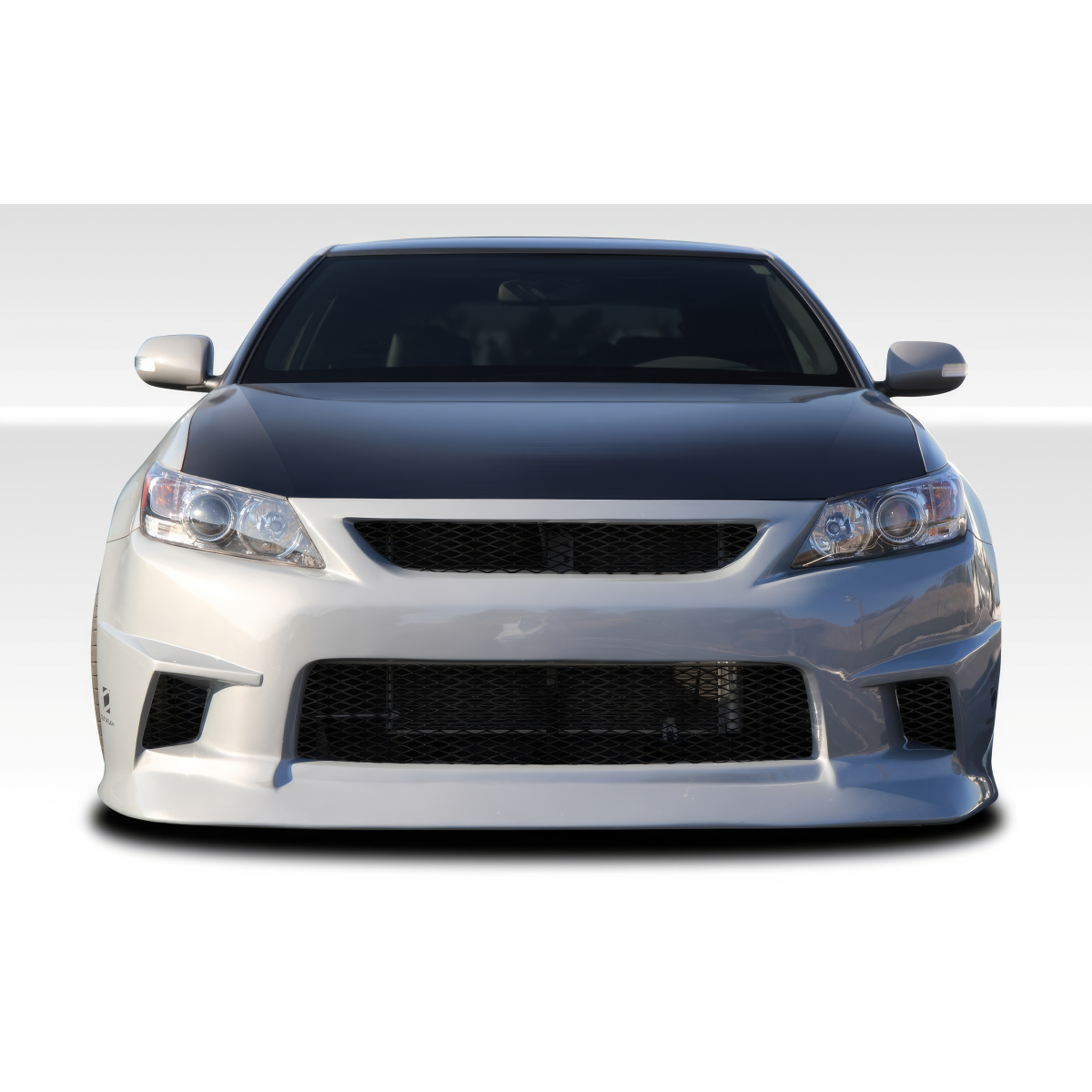 Modify your Scion tC 2011 with our Exterior/Complete Body Kits - Frontal view of a modified bumper