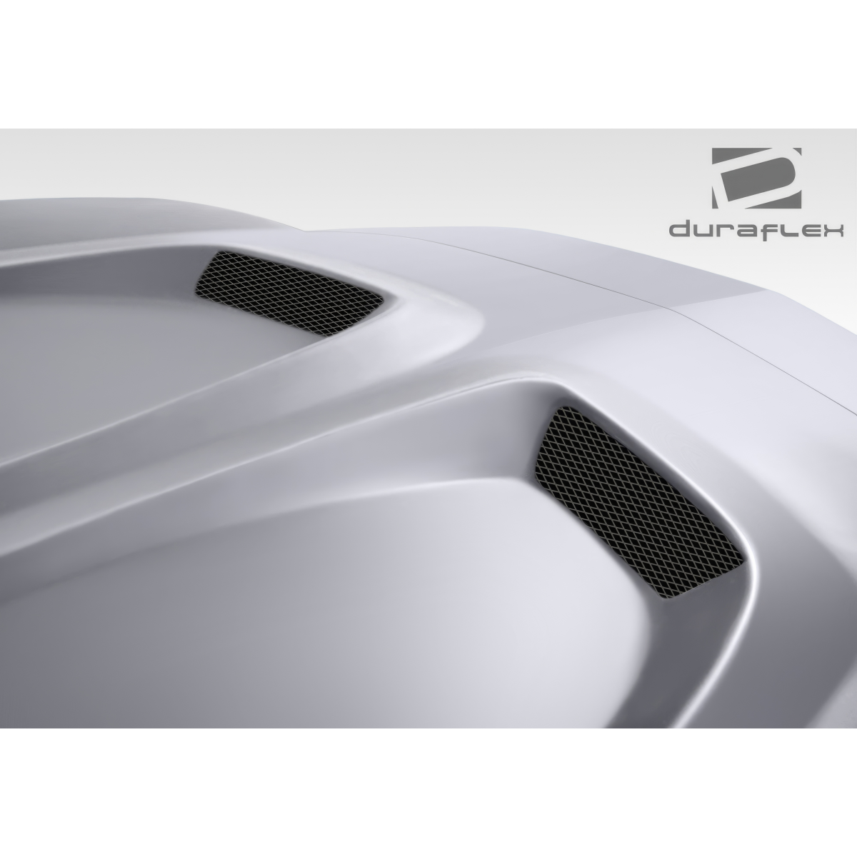 Modify your Dodge Charger 2011 with our Exterior/Hoods - Angled view showing hood vents and curves