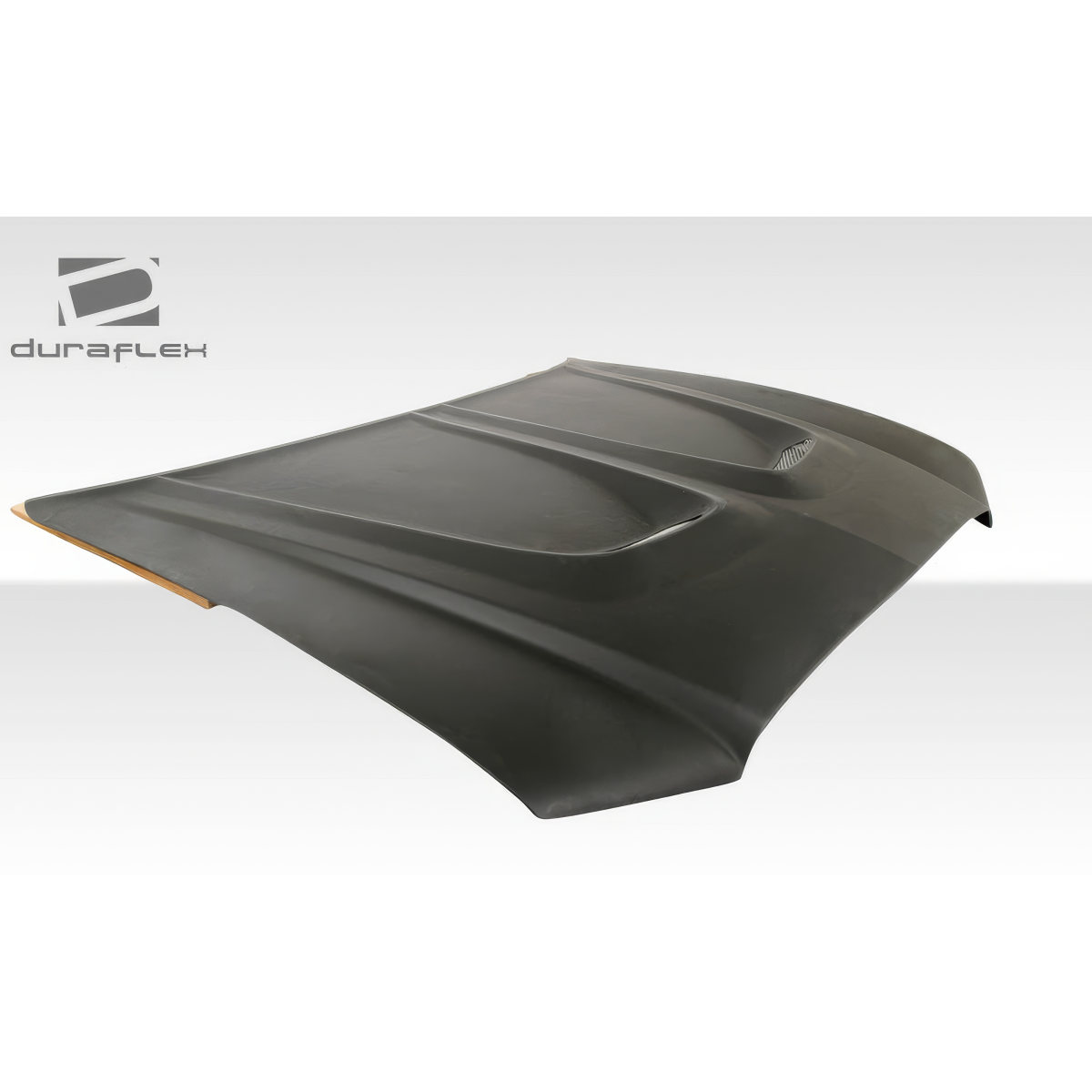 Modify your Dodge Charger 2011 with our Exterior/Hoods - Angled view shows the hood's design features