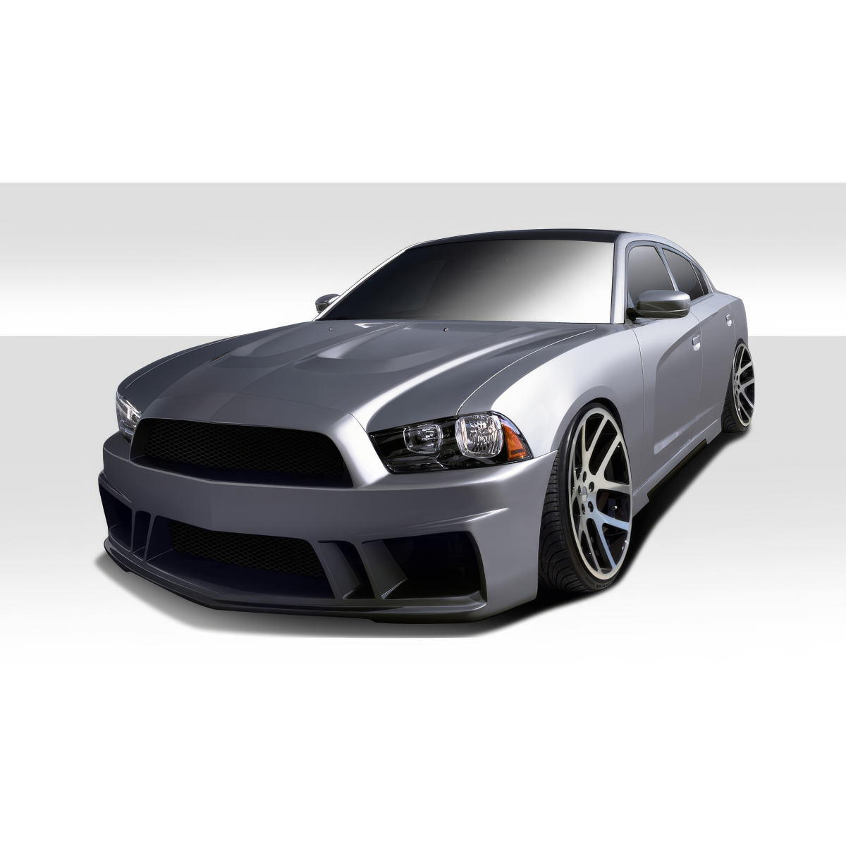 Modify your Dodge Charger 2011 with our Exterior/Complete Body Kits - Front three quarter angle view of the car