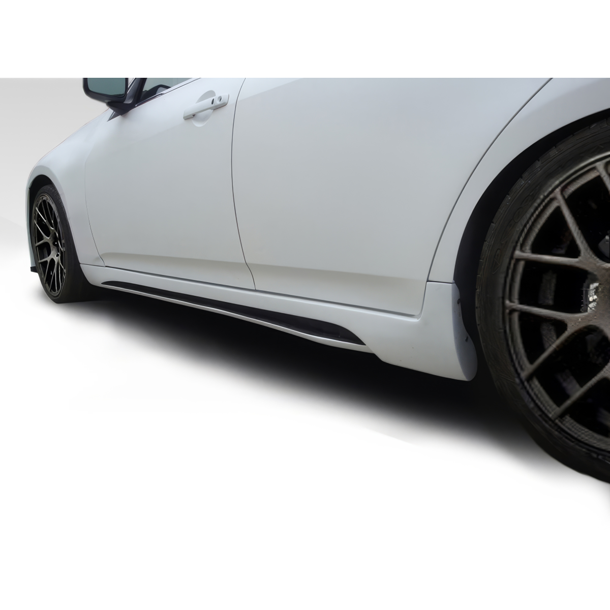 Modify your Infiniti G 2007 with our Exterior/Complete Body Kits - Showing side view from low angle