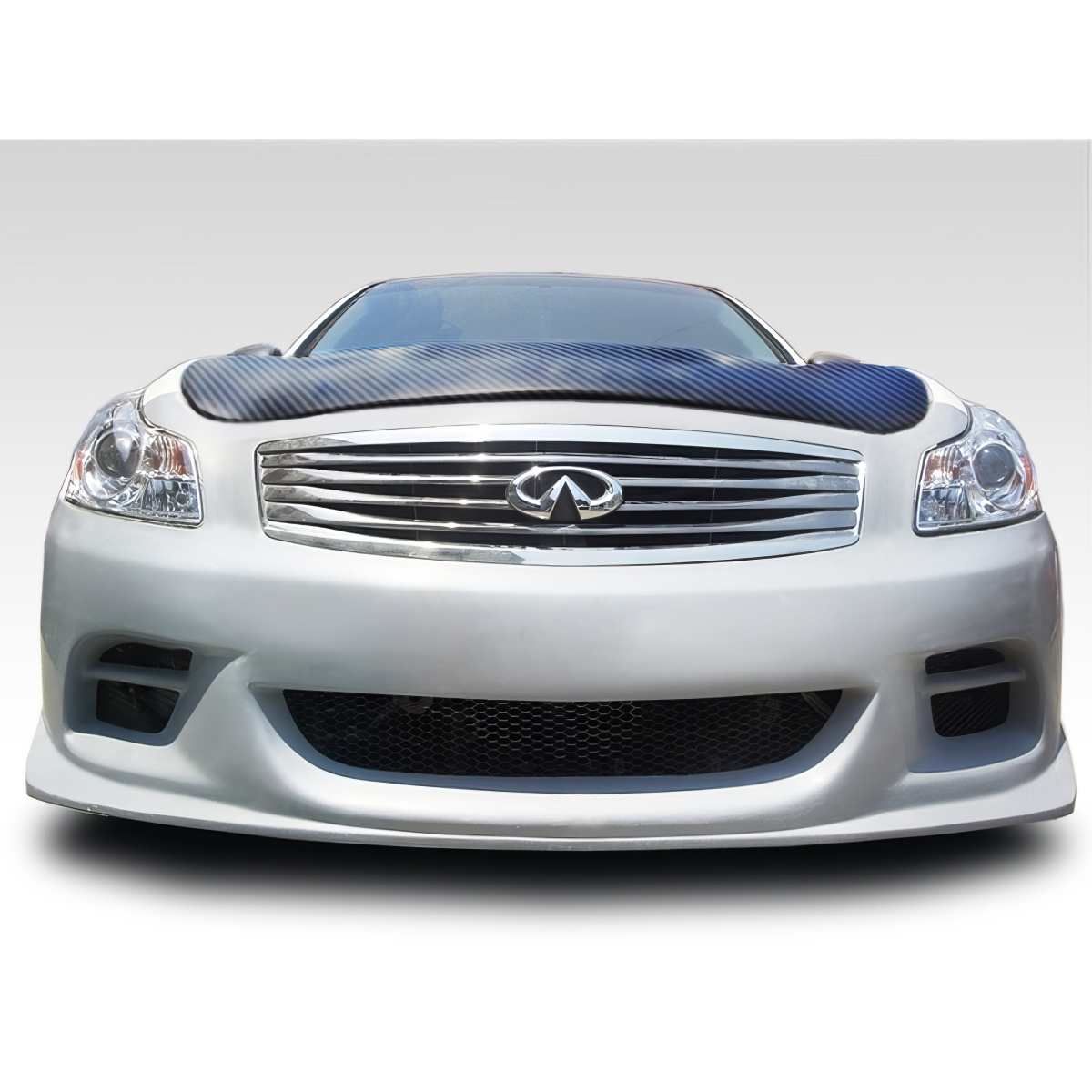 Modify your Infiniti G35 2007 with our Exterior/Complete Body Kits - Front view angle of car part