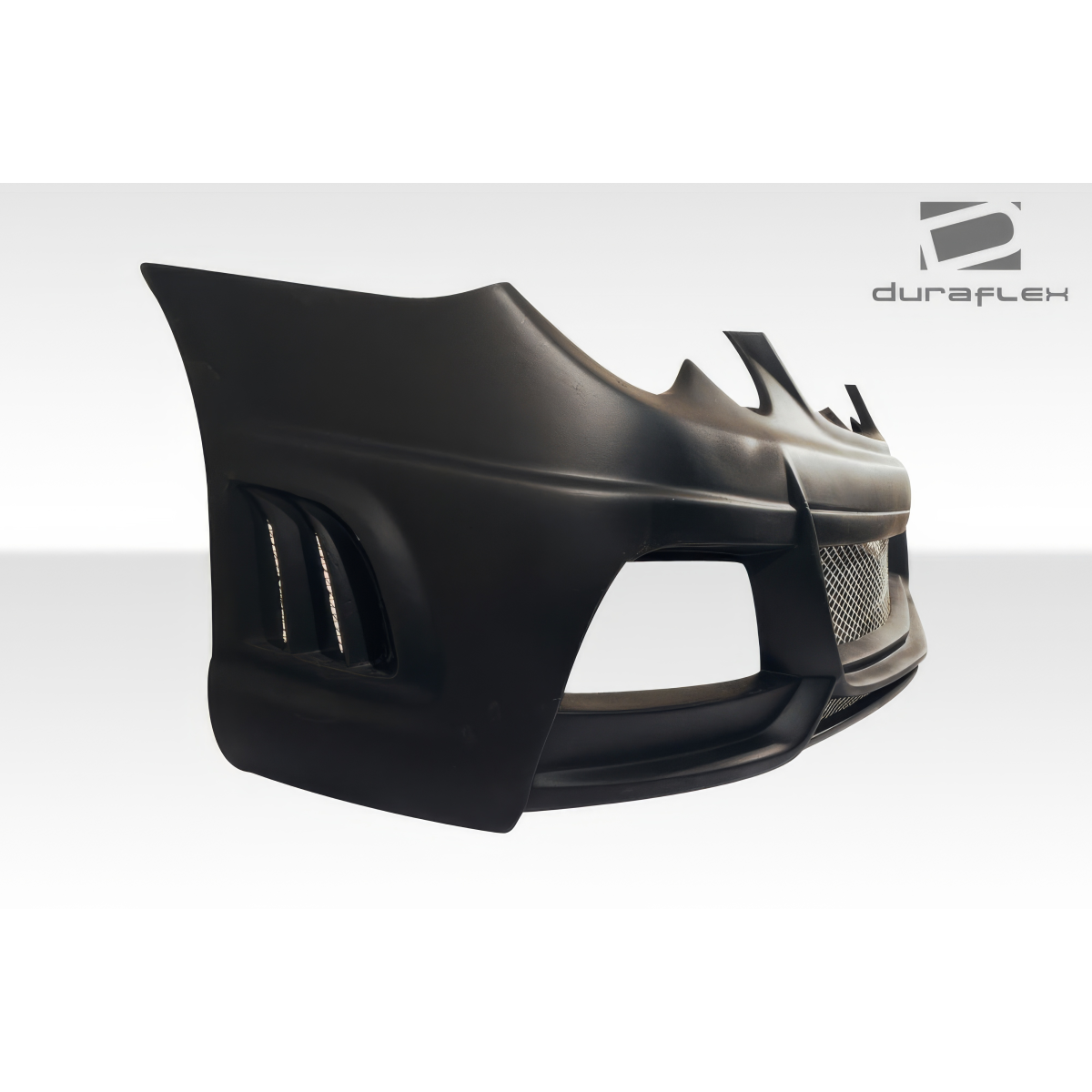 Modify your Mercedes-Benz CLK-Class 2003 with our Exterior/Front Bumpers or Lips - Side angle view of front bumper part