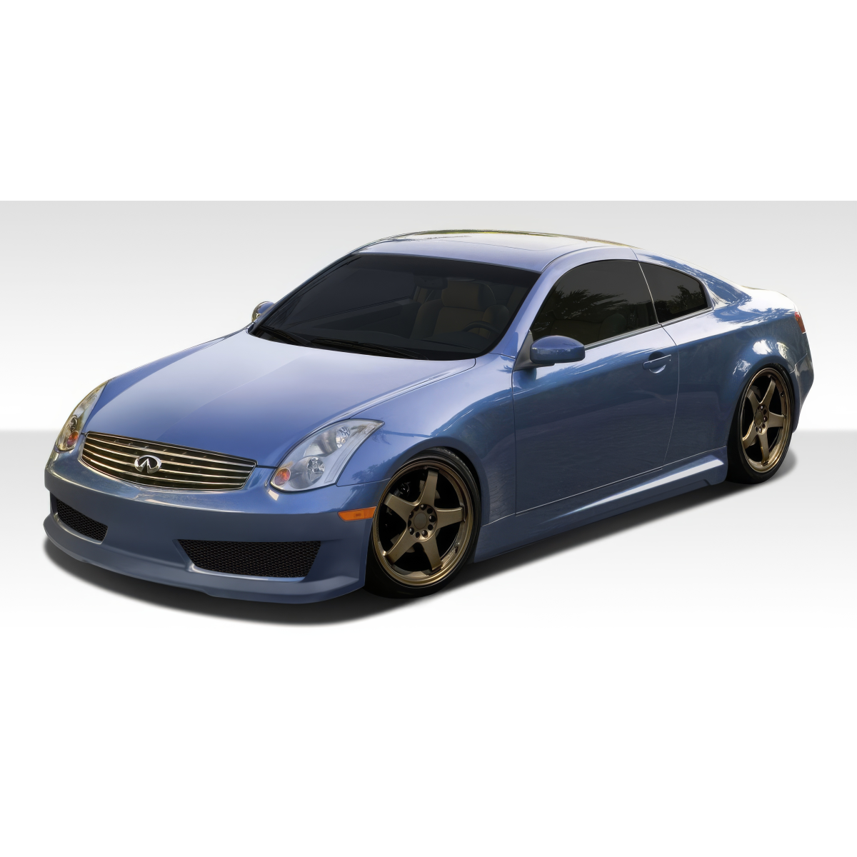 Modify your Infiniti G35 2003 with our Exterior/Complete Body Kits - Front three quarter angle view of vehicle