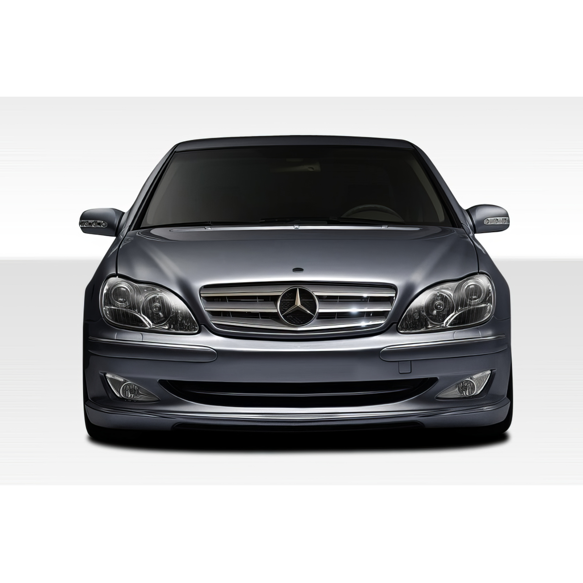 Modify your Mercedes-Benz S-Class 2000 with our Exterior/Front Bumpers or Lips - Front view of vehicle at eye level