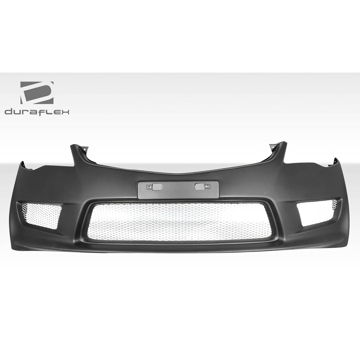 Modify your Honda Civic 2006 with our Exterior/Front Bumpers or Lips - Front view of bumper part straight on