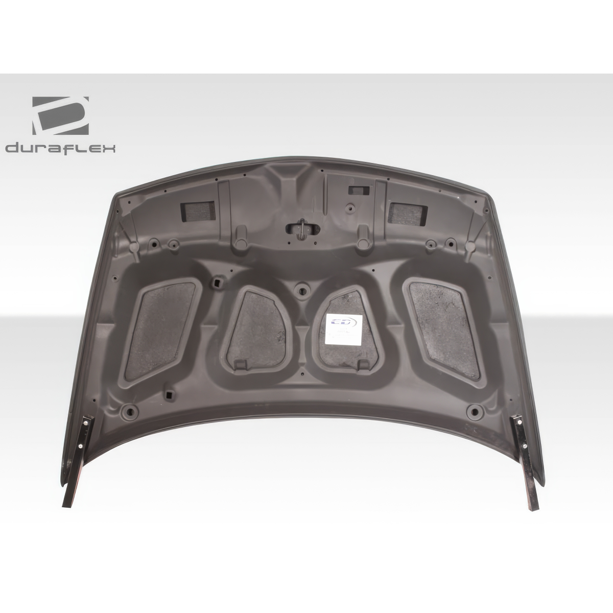 Modify your Honda Civic 2006 with our Exterior/Hoods - Angled view from directly above showing the hood