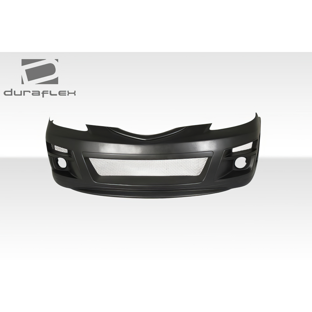 Modify your Mazda 3 2004 with our Exterior/Front Bumpers or Lips - Front view of bumper part at slight angle