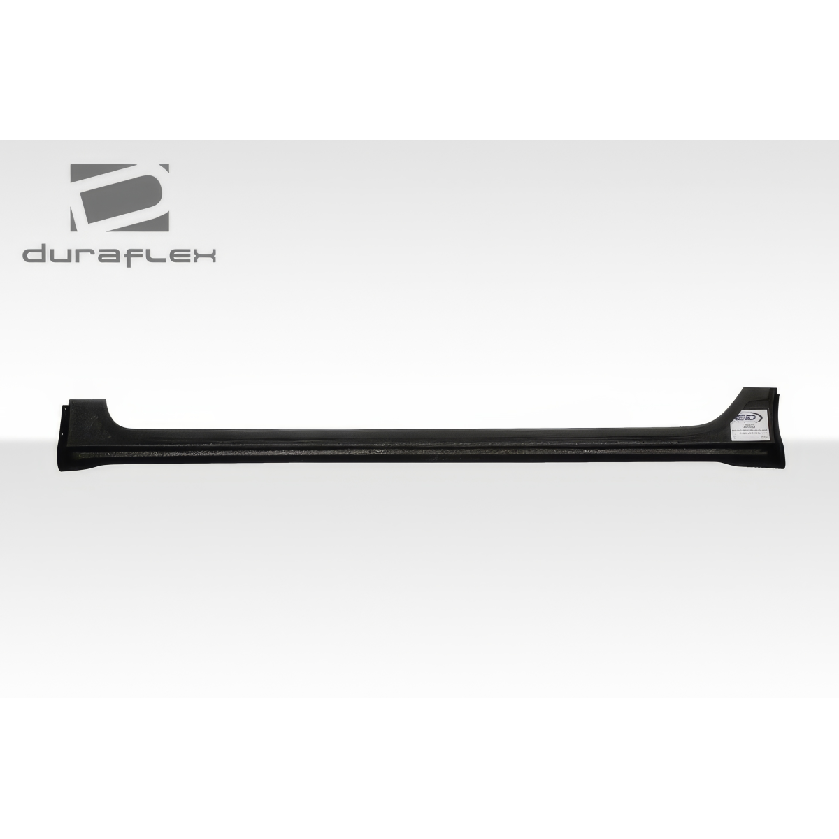 Modify your Mazda 3 2004 with our Exterior/Side Skirts - Part is viewed from a straight side angle