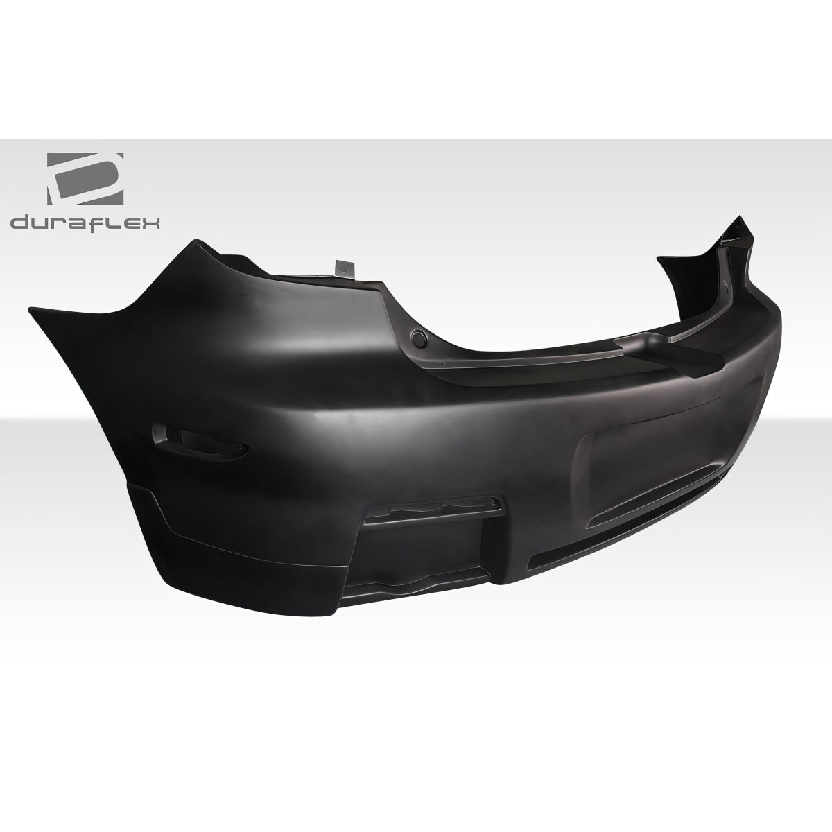 Modify your Mazda 3 2004 with our Exterior/Rear Bumpers or Lips - Side view angle showcasing rear bumper design