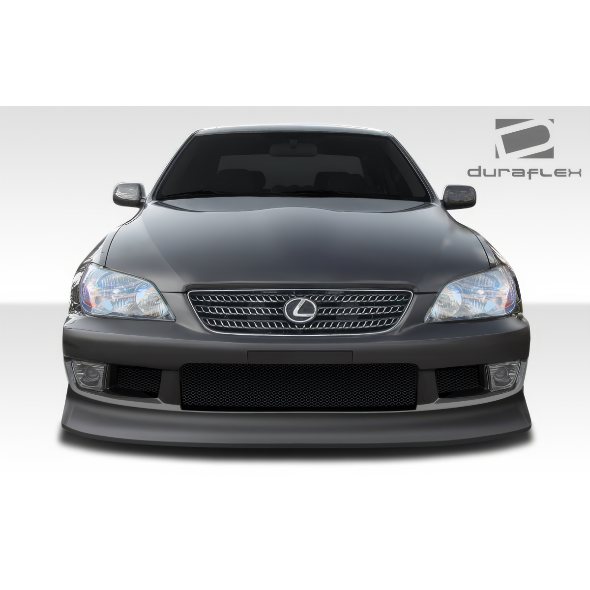 Modify your Lexus IS Series 2000 with our Exterior/Complete Body Kits - Frontal view of front bumper for Lexus IS300