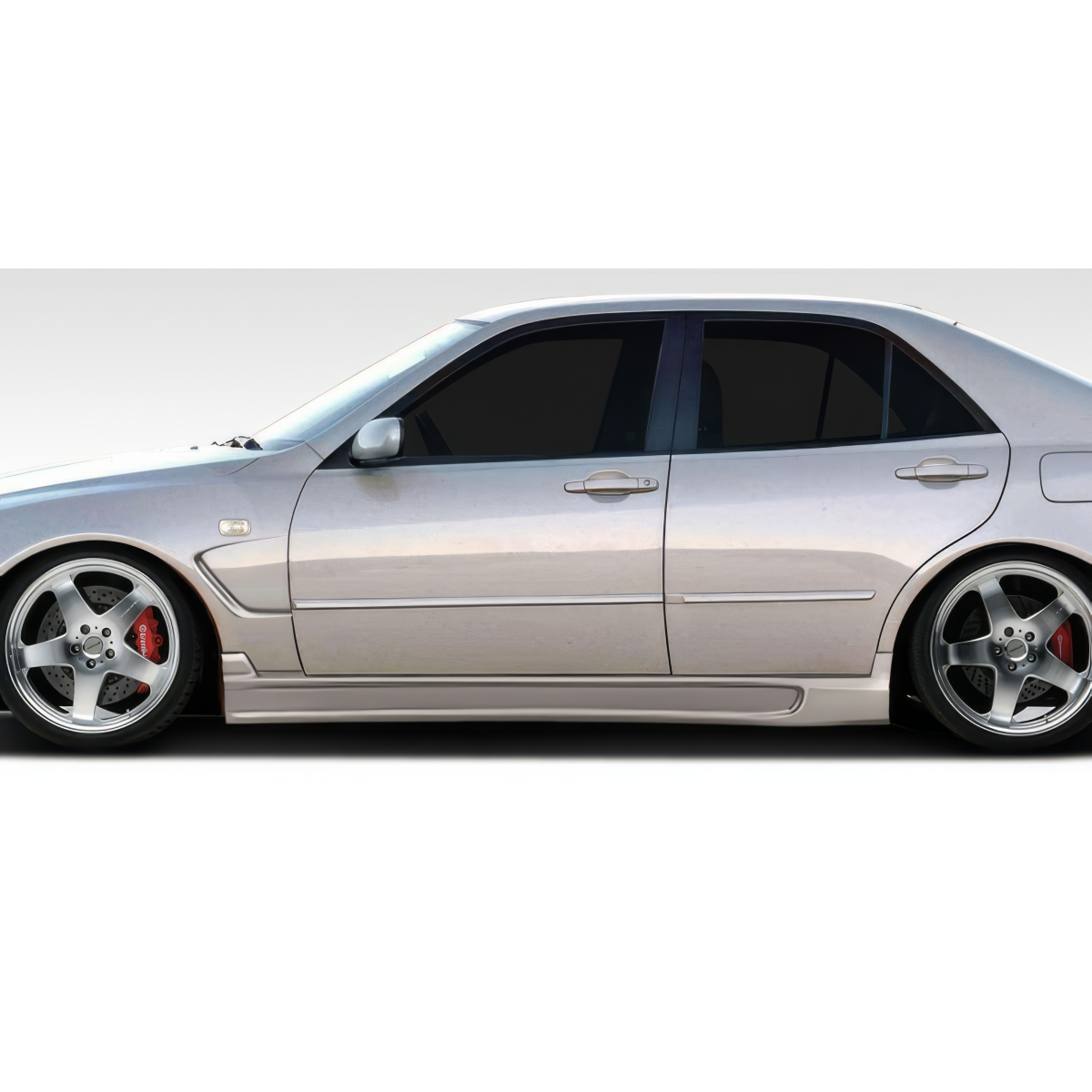 Modify your Lexus IS Series 2000 with our Exterior/Complete Body Kits - Side angle view of the vehicle