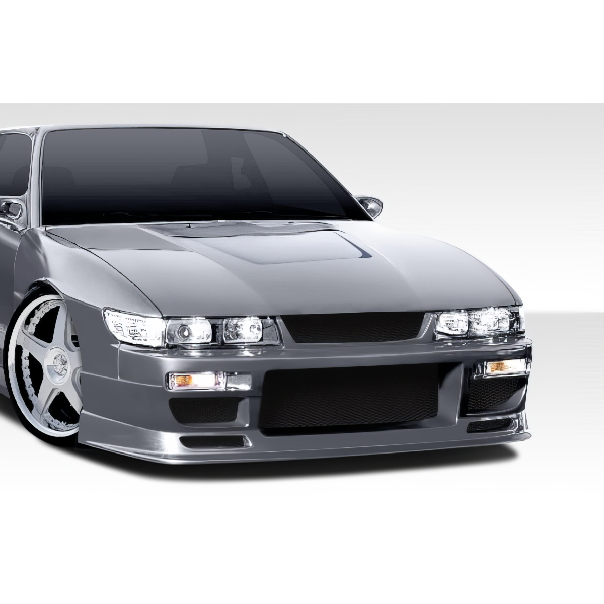 Modify your Nissan 240SX 1989 with our Exterior/Complete Body Kits - Front view of a Nissan Silvia car part