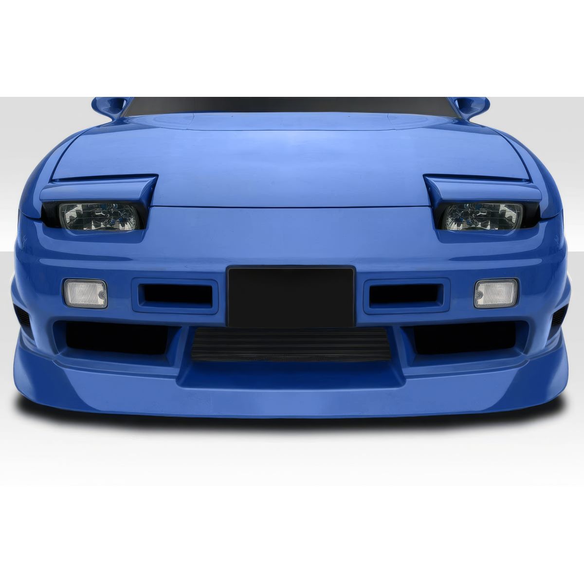 Modify your Nissan 240SX 1989 with our Exterior/Complete Body Kits - Front view of bumper at eye level