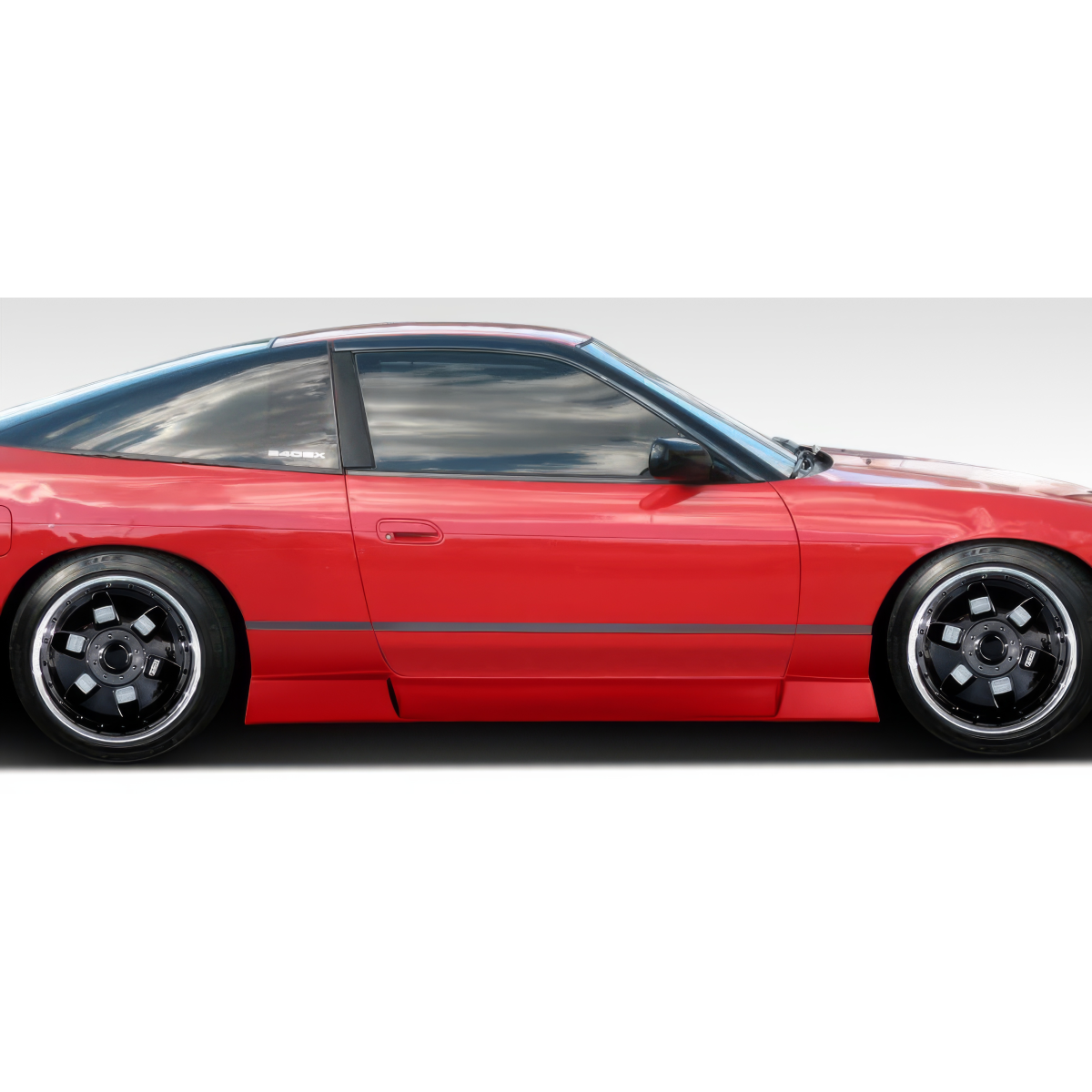 Modify your Nissan 240SX 1989 with our Exterior/Complete Body Kits - Image shows side view of the Nissan 240SX