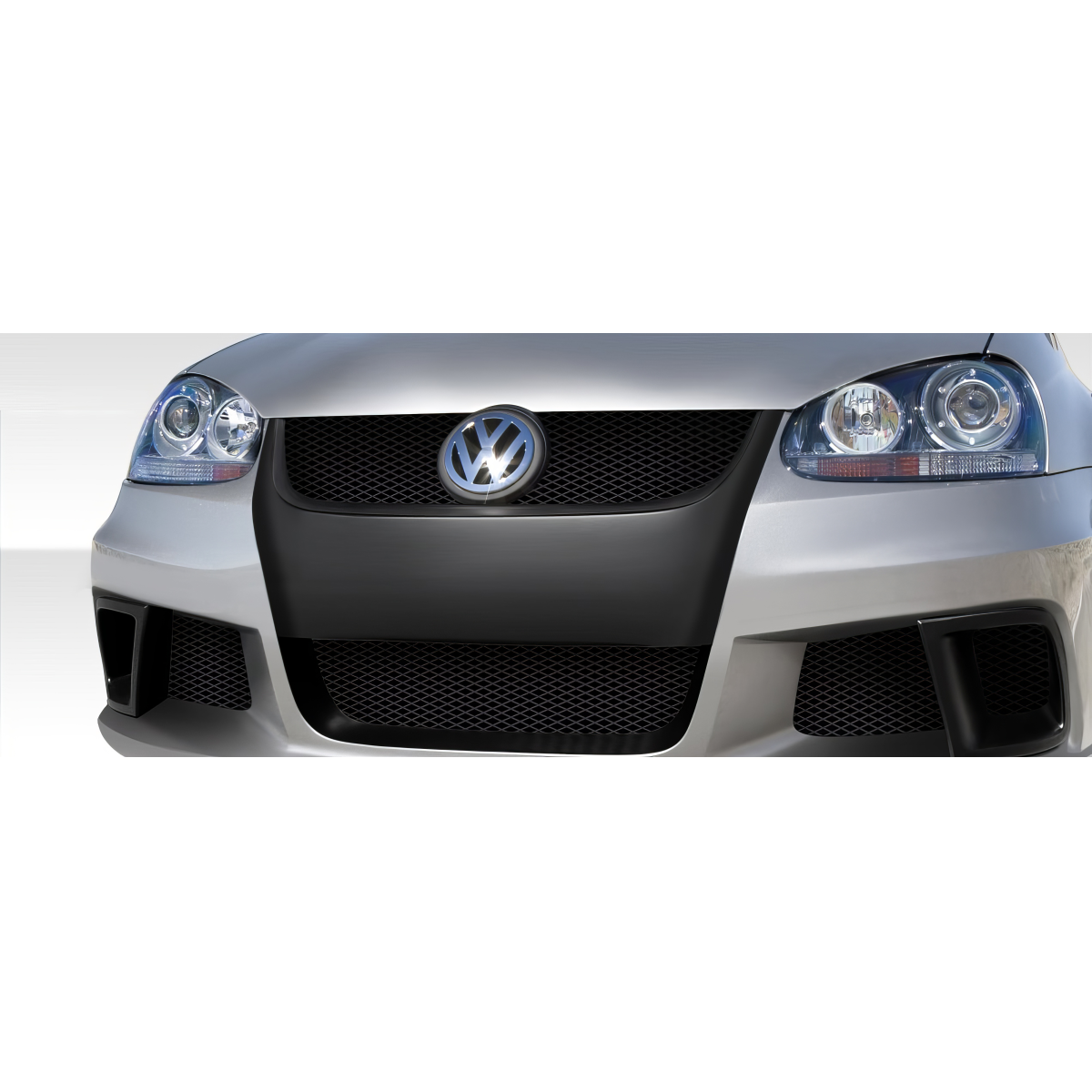 Modify your Volkswagen Jetta 2005 with our Exterior/Grilles - Front view of a Volkswagen Jetta grille