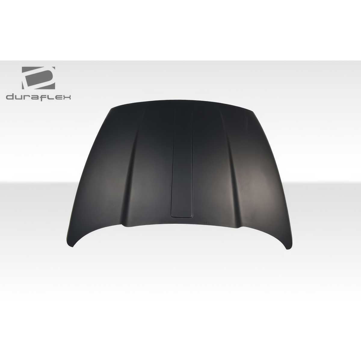Modify your Dodge Ram 2002 with our Exterior/Hoods - Top down view of a vehicle hood part