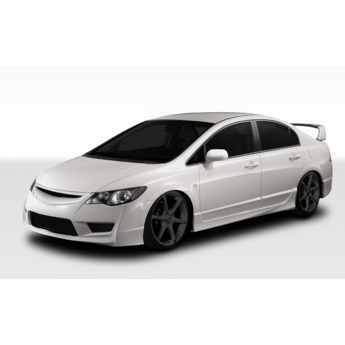 Modify your Honda Civic 2006 with our Exterior/Complete Body Kits - Front three quarter view of the vehicle
