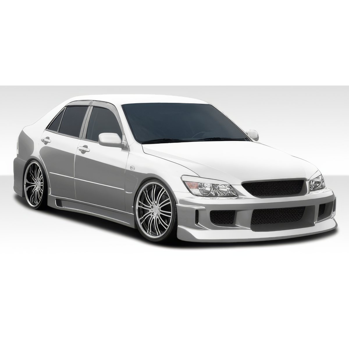 Modify your Lexus IS Series 2000 with our Exterior/Complete Body Kits - Front three quarter angle left side view