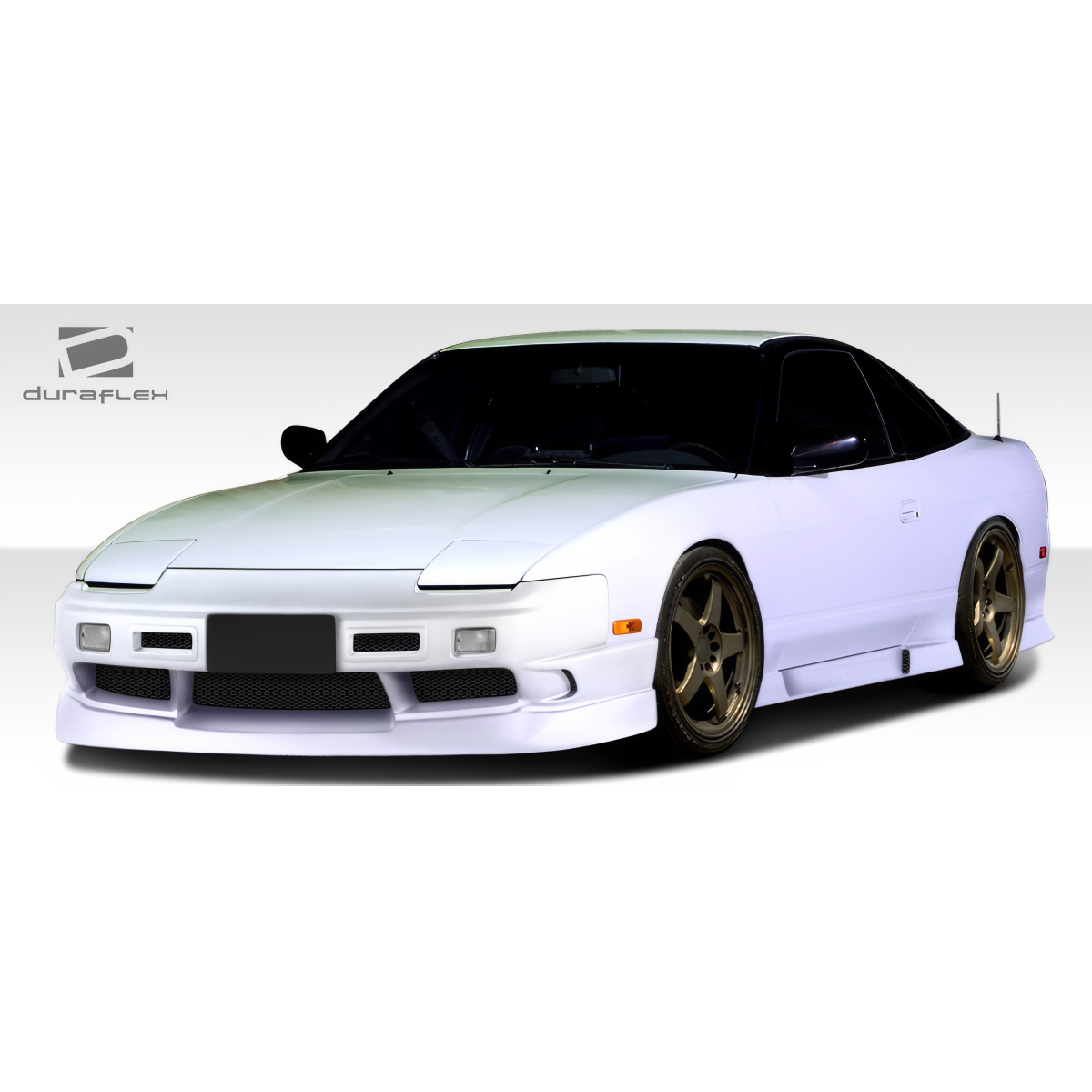 Modify your Nissan 240SX 1989 with our Exterior/Complete Body Kits - Front three quarter view of the Nissan 240SX