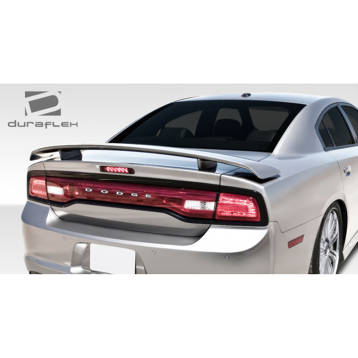 Modify your Dodge Charger 2011 with our Exterior/Complete Body Kits - Rear view angle of Dodge Charger spoiler