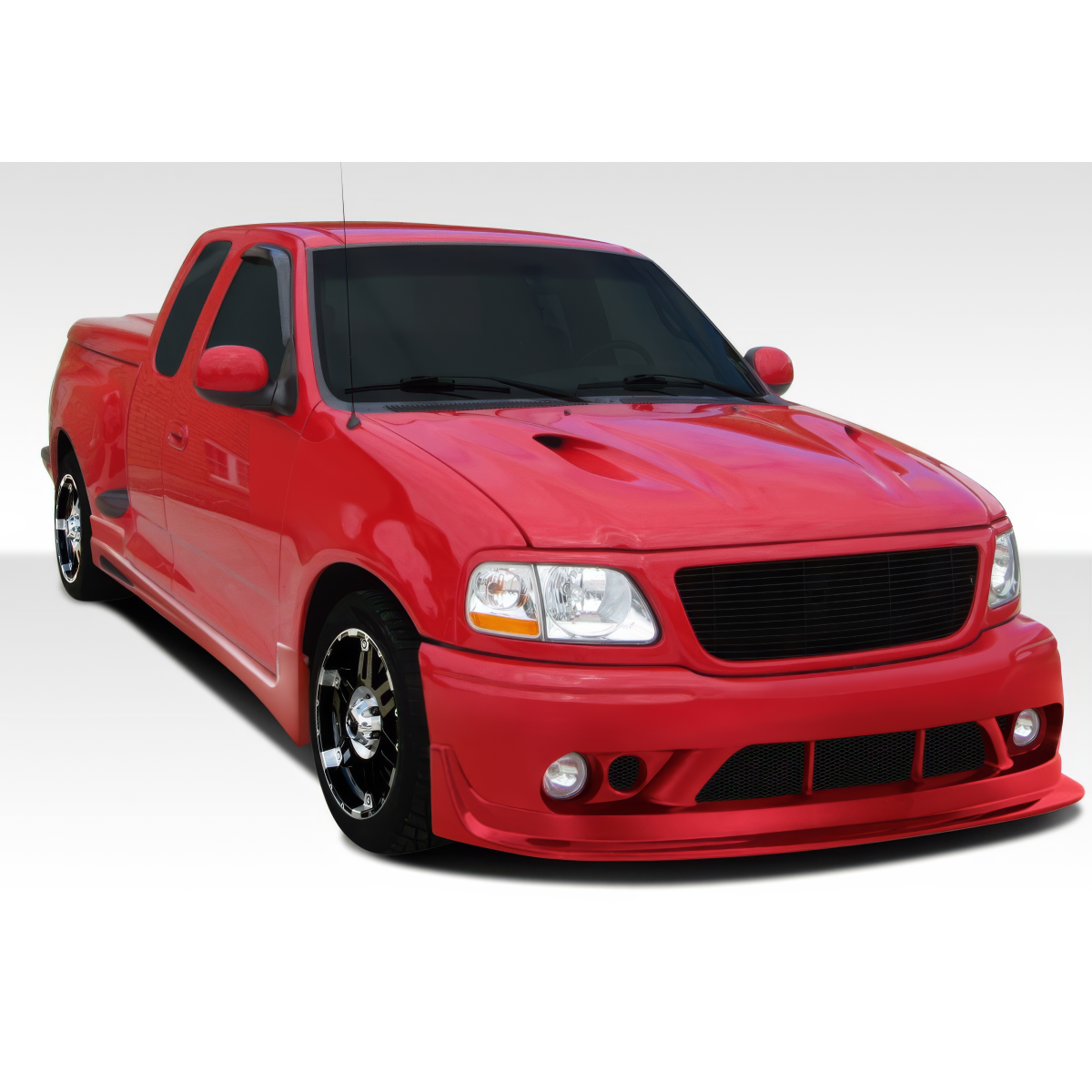 Modify your Ford F-150 1997 with our Exterior/Complete Body Kits - Front three quarter angle view of vehicle