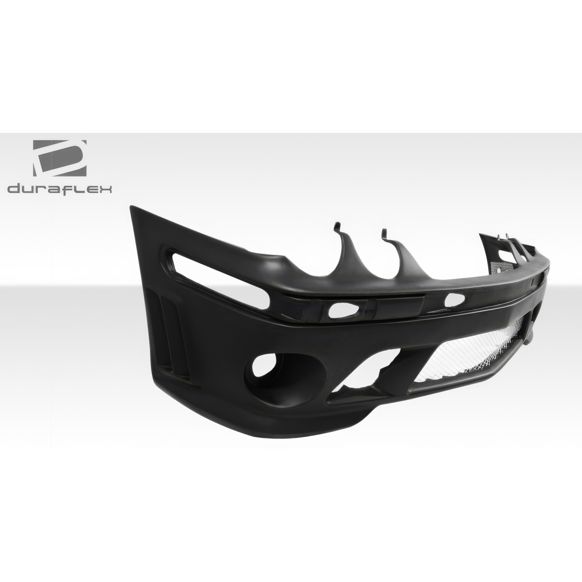 Modify your Mercedes-Benz C-Class 1998 with our Exterior/Front Bumpers or Lips - Angled view of the front bumper part