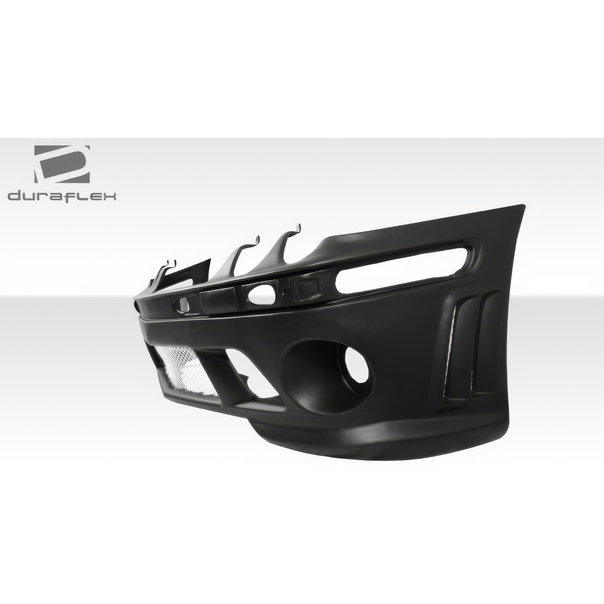 Modify your Mercedes-Benz C-Class 1998 with our Exterior/Complete Body Kits - Angled view showing front bumper detail