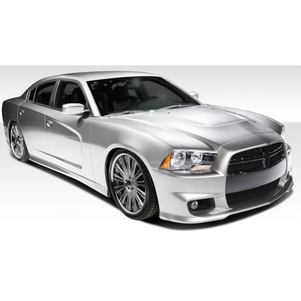 Modify your Dodge Charger 2011 with our Exterior/Complete Body Kits - The image is viewed from the front three quarter angle